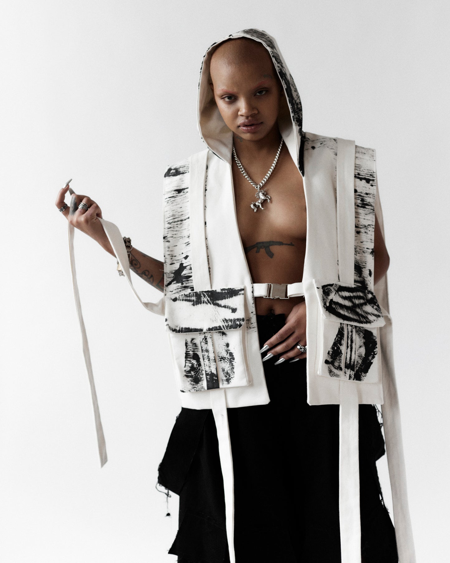 Block Printed Vest