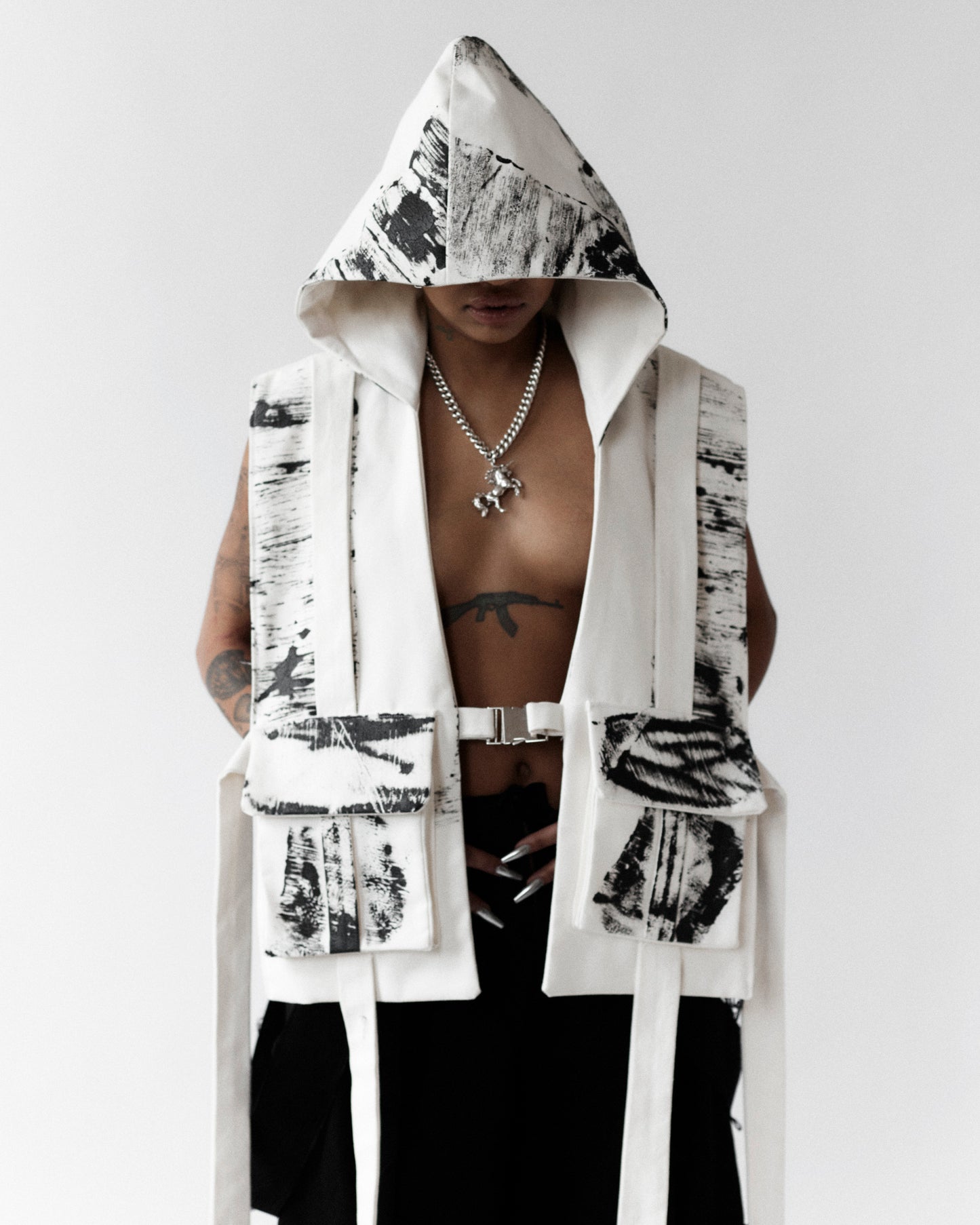 Block Printed Vest